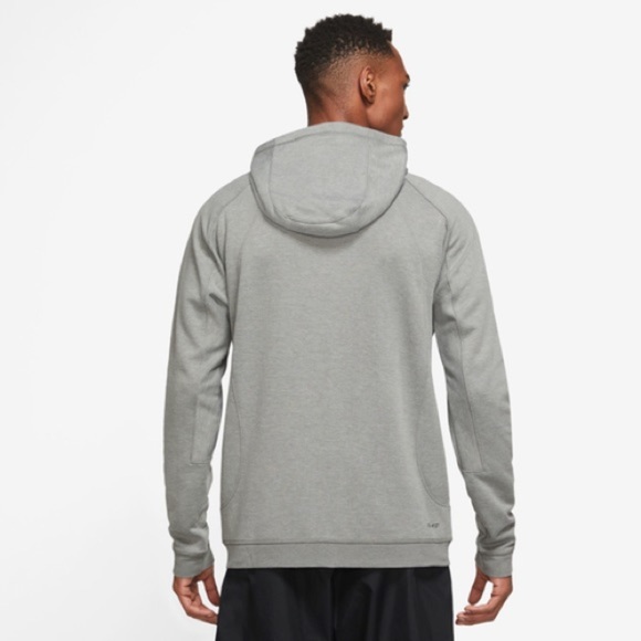 NEW Nike Jordan Men's Dri-Fit Air Fleece Full Zip Sweatshirt Gray Large NWT - Picture 2 of 7